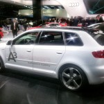 Audi e-tron electric car, 2012 Detroit Auto Show
