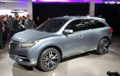 Acura MDX Prototype at the 2013 Detroit Auto Show (photo by Sam Miller-Christiansen)