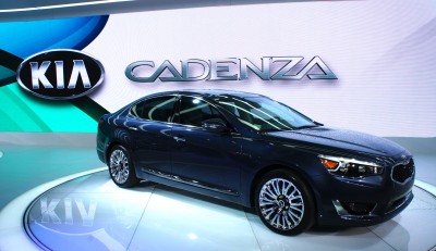 2014 Kia Cadenza at the 2013 Detroit Auto Show (photo by Sam Miller-Christiansen)