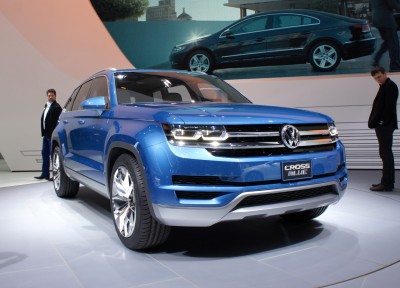 Volkswagen CrossBlue Concept at the 2013 Detroit Auto Show (photo by Sam Miller-Christiansen)