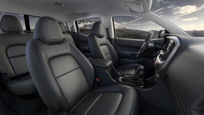 2015 GMC Canyon Interior Profile from Passenger Side