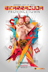 Provincetown Bear Week 2015, Bearracuda poster