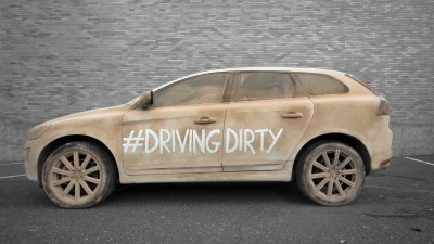Volvo's #drivingdirty campaign