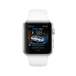 BMW i3 app for the Apple Watch