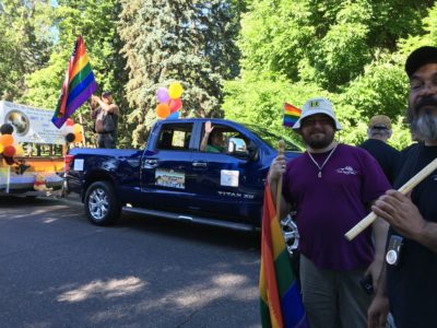 2016 Nissan Titan XD (at the Denver PrideFest Parade)