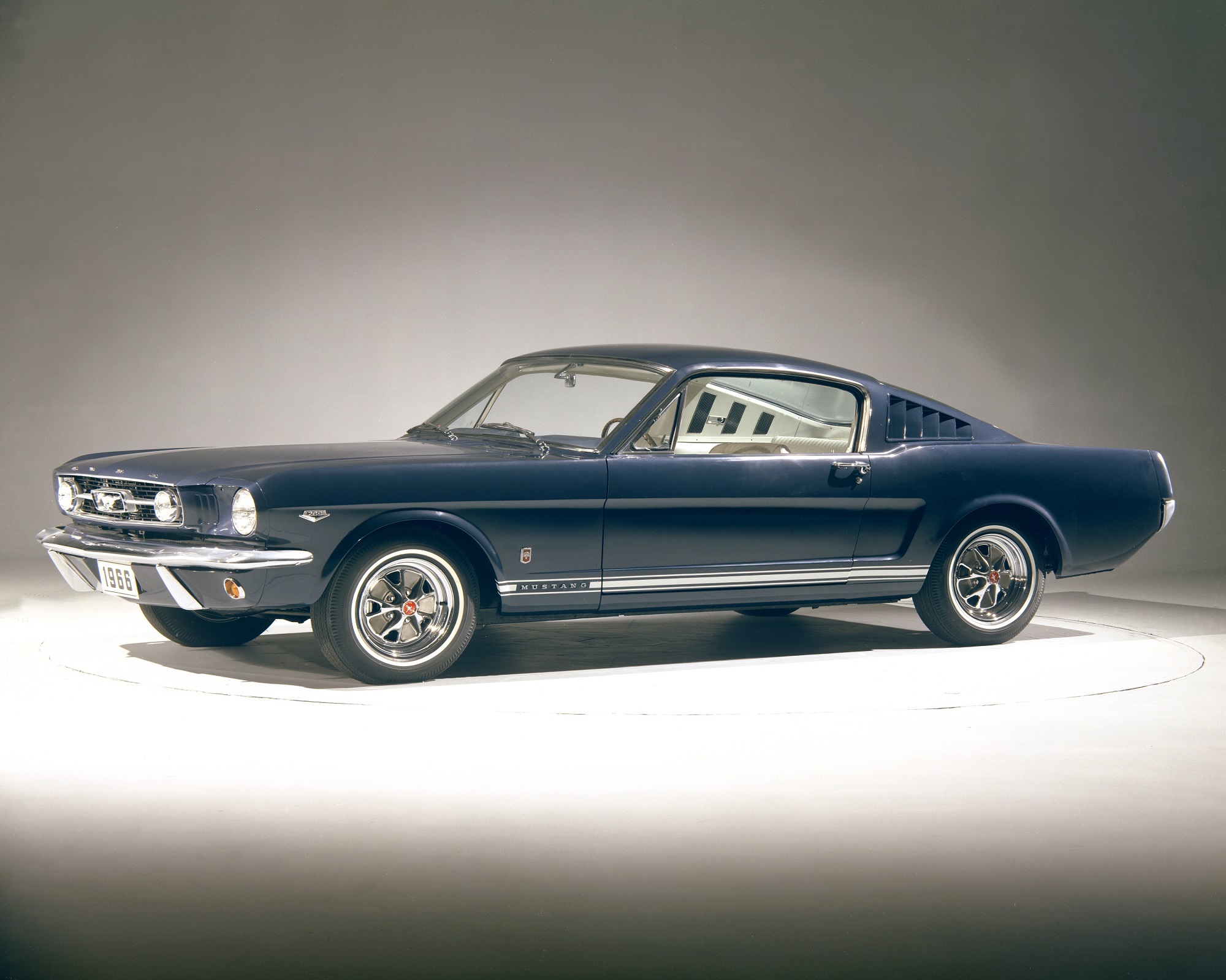 Blue 1966 Ford Mustang GT Fastback | Gaywheels